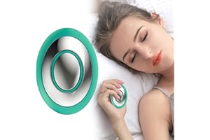 POCHY Appareils pour Sommeil Paisible, 3 Modes 9 Niveaux D'intensité Aide au Sommeil pour Adultes avec Chargement USB, Design Ovale pour une Prise en Main Plus Confortable, pour S'endormir Rapidement