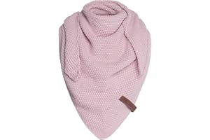 KNIT FACTORY - Coco Dreiecksschal Junior - Mädchen Strickschal mit Wolle - Halstuch für Kinder - Kinderschal - Umschlagtücher aus Hochwertige Qualität - Kinder XXL Schal