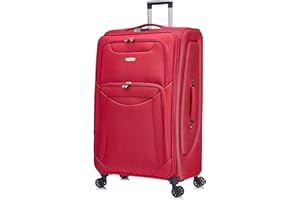 FLYMAX Cabin Carry on Flight Bag Approved Hand Luggage Case Hold Suitcase 55x35x20 Fits Ryanair Easyjet Jet 2 56x45x25