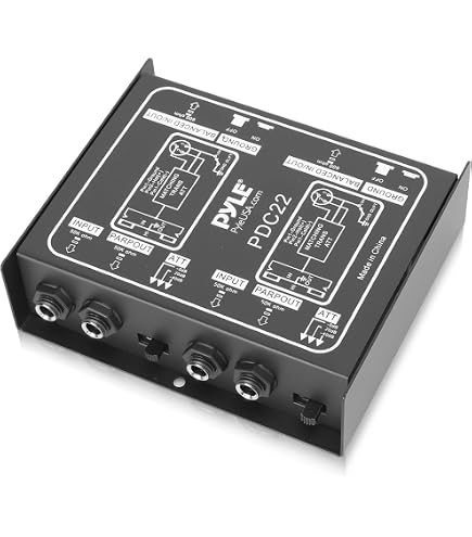 Hosa DIB-443, Sidekick Passive DI Box, 1/4 in TS to XLR3M : Amazon