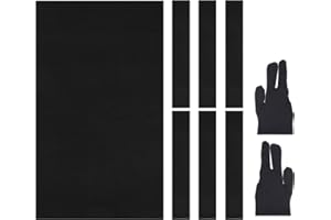 YELARXI Billiard Cloth Pool Table Felt with Cloth Strips and Gloves Fit for Home Clubs Bars Indoor Sports Games