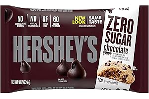 Hershey's Sugar Free Semi-Sweet Baking Chips, 8 Ounce by Hershey's