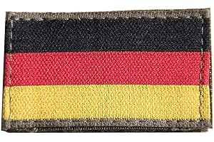 UNBEKANNT Patch Hoheitsabzeichen Bundeswehr Germany Deutschland Flagge Fahne Klein BRD Schwarz Rot Gold