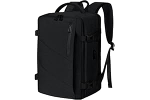 Leyrica Torba kabinowa do Easyjet i Ryanair, torby podróżne pod siedzenie, wodoodporna kabina do przenoszenia, zatwierdzona do samolotu, lekka walizka, torba szkolna, laptop, sportowy plecak