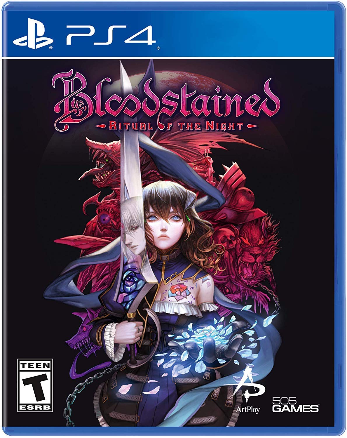 Carátula de 505 Games Bloodstained Ps4 Vídeo - Juego para PS4 (edición PAL España)
