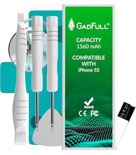 Batteria IPhone 5s/5c 2800mAh - Ricambio Ad Alta Capacità Con Kit Strumenti, Non Originale Apple - Foto 7