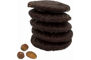 ‎FRAUNHOLZ ELISENLEBKUCHEN Lebkuchen - glutenfrei - original Nürnberger Elisen-Lebkuchen - Zartbitter-Schokolade - ohne Mehl - handgefertigte Qualität - prämierte Meisterhändler-Manufaktur (Lebkuchen "Schokolade", 350 Gramm)