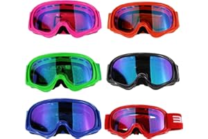 3GO Kids X2K Motocross MX Goggles Motorcycle Motorbike Off Road ATV BMX Quad Dirt Bike Racing Protection Enduro Junior Children Cub Safety Eye Wear