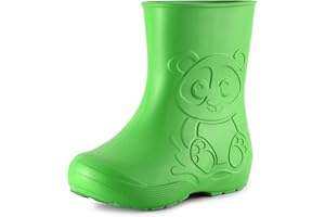 Ladeheid Stivali Pioggia Bambino e Bambina in Eva Stivaletti Pioggia per Bambini in Gomma e Resistenti LA-CA-10