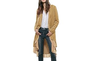 R.Vivimos Autumn Winter Women Velvet Ruffle Coat Casual Vintage Long Jacket Collarless Classic Swallowtail Hem Blazer
