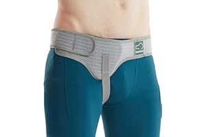 HEERTEEAJ Inguinal Hernia Belt I For right and left side I Hernia Belt I Postoperative Men's Inguinal Hernia Support Belt for Inguinal Hernia | Adjustable Elasticity