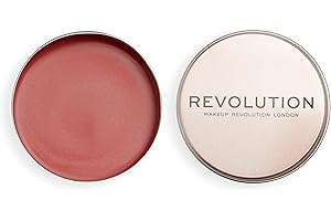 REVOLUTION BEAUTY LONDON Makeup Revolution London, Balm Glow, Bálsamo Multiuso para Labios y Mejillas, Cobertura Modulable, Acabado Satinado, Peach Bliss, 32g