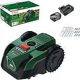 Bosch VisiMow100 (1x 4.0 Ah, Tek Ak&uuml;) + Bı&ccedil;ak Robotik &Ccedil;im Bi&ccedil;me Makinesi