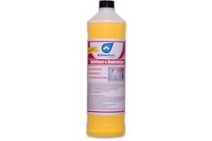 ‎KAISERREIN PROFESSIONAL KaiserRein Kalk & Badreiniger Konzentrat 1 L gelb Kalkreiniger & Urinsteinlöser entfernt Kalk und Schmutz in Küche und Bad