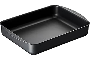 Scanpan SC35321200 Classic Plat à rôtir antiadhésif Aluminium Noir Mat 39,29 x 27,2 x 7 cm
