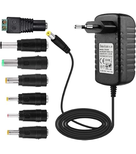 TOP CHARGEUR – Adattatore Caricatore 12V 5V 2A 5 Pin Per CS CS-120/0502000-E – Spedito Dalla Francia