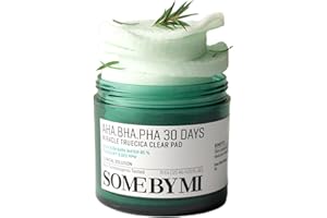 ‎SOME BY MI SOME BY MI AHA BHA PHA 30 Days Miracle Truecica Clear Pad – 70 Stück – Exfolierende Toner-Pads mit Centella – Porenverfeinernd & glättend – Koreanische Hautpflege