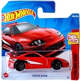 Hot Wheels 2022 - Toyota Supra - Kırmızı - O zaman ve şimdi - 5/10