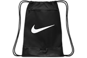 Nike Brsla Drwstrng Sacs à dos Black/Black/White Taille unique