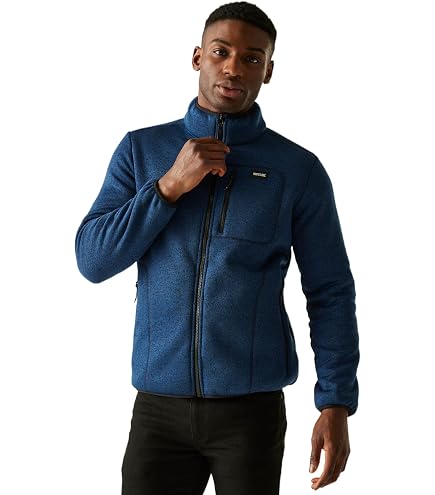 Regatta Men's Newhill Full Zip Fleece, Pile Uomo, Crocodile