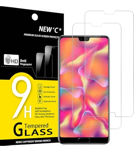 N NEWTOP [1 Pezzo Pellicola GLASS FILM per Smartphone Universale Cellulare 5.0 Pollici 66x136mm, Fina 0.3mm Durezza 9H in Vetro Temperato Proteggi Schermo Display Anti Urto Graffio Protezione