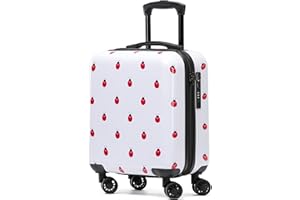 Flight Knight Carry on Suitcase - 8 Wheel Lock USB Port - Anti Crack Case Hard Luggage Approved for easyJet, Jet2, BA