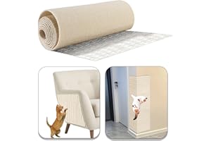 Cnwinu Mata do drapania dla kota, samoprzylepna, ochrona przed zadrapaniami, na sofę, kot, do samodzielnego wykonania, do drapania dla kotów, mata do drapania dla kotów, mata do drapania dywanów,