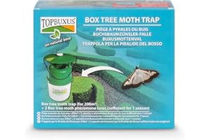 TOPBUXUS Trampa para la Polilla del Boj - Incluye Feromonas para 1 Temporada