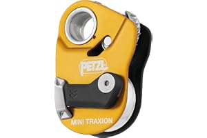 Petzl, Mini Traxion, Undervärld Och Kompakt Högpresterande Carruccole, Gulsvart, U, Unisex Vuxen