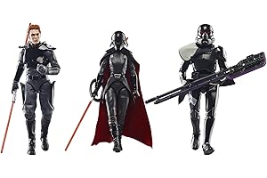 Star Wars Hasbro The Black Series, Gaming Greats, druga siostra, Cal Kestis, żołnierz oczyszczacz, 3-pak akcji 15 cm inspirowane grą wideo Jedi: Fallen Order