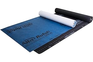 173 ALFA - Membrane sous toiture 3 couches, hautement perméable - Rufol UDB-A 165 (1,5 x 50m), 170 g/m², en bleu et/ou en noir