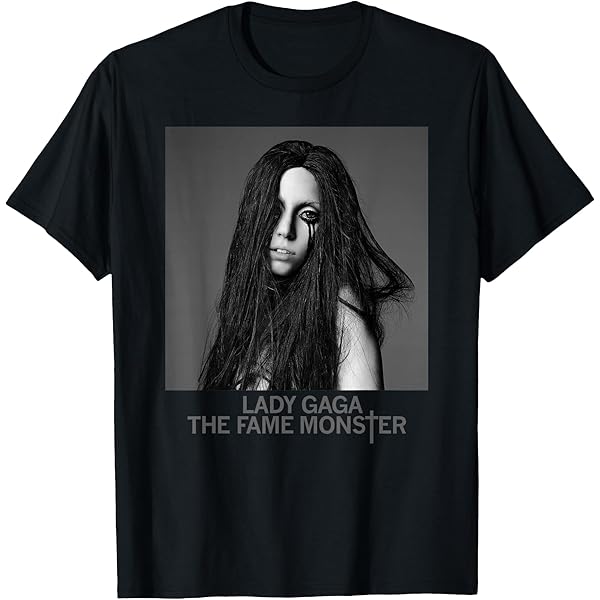 Official Lady Gaga The Fame Monster T-Shirt : Amazon.co.uk: Fashion