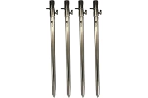 BZS Piques carpe en acier inoxydable 50–90 cm