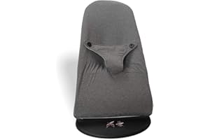 BABYLINE Fodera in cotone anallergico ipermorbido e traspirante per amaca BabyBjörn ® Balance, Soft e Bliss (antracite)