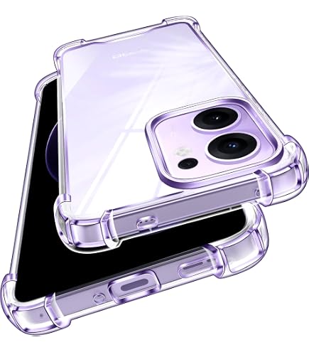 Custodia ISOI Per Oppo Reno11 F 5G - Cover Trasparente Ultrasottile Con Airbag Antiurto, Morbida TPU