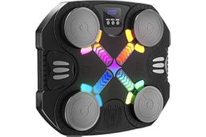 Esnowlee Musik-Boxmaschine, Sport-Spielzeug für Kinder, wandmontiertes Musik-Boxmaschine mit Lichtern und Sound, Geschenk für Jungen und Mädchen im Alter von 3 4 5 6 7 8 Jahren