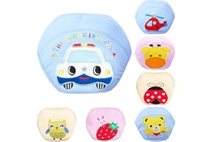 CUTEON 7 Pack Baby Kids Potty Training Pants Washable Cloth Diaper Nappy Underwear