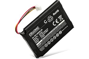 subtel, battery sat nav compatible with Garmin Camper 780, Camper 770 LMT-D, Drive 61 LMT-S (750mAh, 3.7V) Replacement battery 361-00056-08