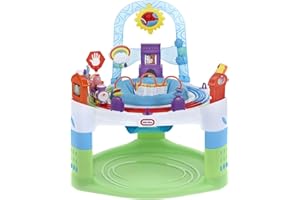 Little Tikes Table d'éveil - Contient un train & des animaux de la ferme - 12 activités, des jouets d'éveil, ajustable - Encourage les jeux imaginatifs et actifs, pour les enfants âgés de 6 à 36 mois