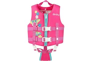 Zeraty Chaleco de Natación para Niños Pequeños con Correa de Ajustable Edad 1-9 años / 22-50 lbs