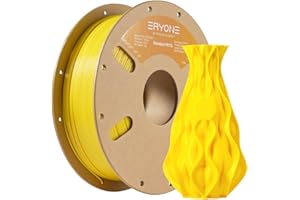 ERYONE PETG Filament 1,75 mm, 3D Printer Filament PETG, 0,03 mm, 1 kg/Spool,Yellow