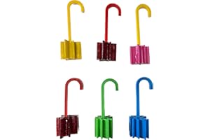 BuyStar Set di 6 Fermavento Gummy per Porte e Finestre