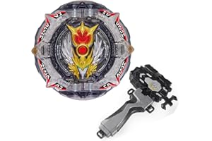 mlywd Gyros Toupies, Quadrive Metal Fusion avec Lanceur Starter Gyros de Combat Jouet Set B-192
