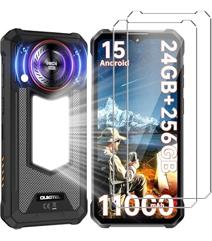 Protection écran Verre Trempé Pour Oukitel WP53 Pro - Lot De 2 - Dureté 9H - 0.33mm Ultra-transparent - Facile à Poser