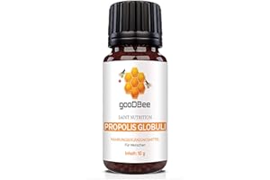 Saint Nutrition® Propolis Globuli, Natürliches Extrakt der Bienen mit 30%, Alkoholfrei, Radionisch informiert