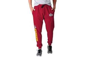FOCO NFL Herren Offiziell lizenzierte Team-Farbe, Primär-Logo, Helm, Fußball, Sweatpants