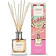 Areon Reed Diffuser/Bubble Gum / 150ml / 1 Pack/Perfume for Home or Office Long Lasting Aroma Reed Stick Kit for Diffuser
