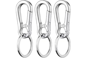 LABUYI Karabinerhaken Klein,Karabiner Schlüsselanhänger,Schlüssel Karabiner,Karabinerhaken Schlüsselanhänger,Schlüsselanhänger Karabiner,Karabiner Klein,Schlüsselkarabiner