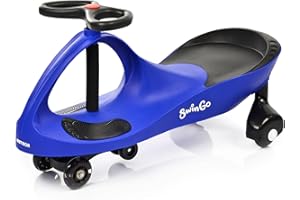 meteor TwistCar SWINGO Kinderroller Rutschauto für Kinder halten des Körpergleichgewichts Auto Swing Roller Rutscher Rutsch Auto Swing Dreiräder Faltender Tret-Roller Dreiradscooter für Kleiner Kinder