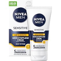 NIVEA MEN Sensitive Pro Ultra Beruhigende Gesichtscreme – 75 Ml, Mit Bio-Hanföl, Vegan, Für Empfindliche Haut